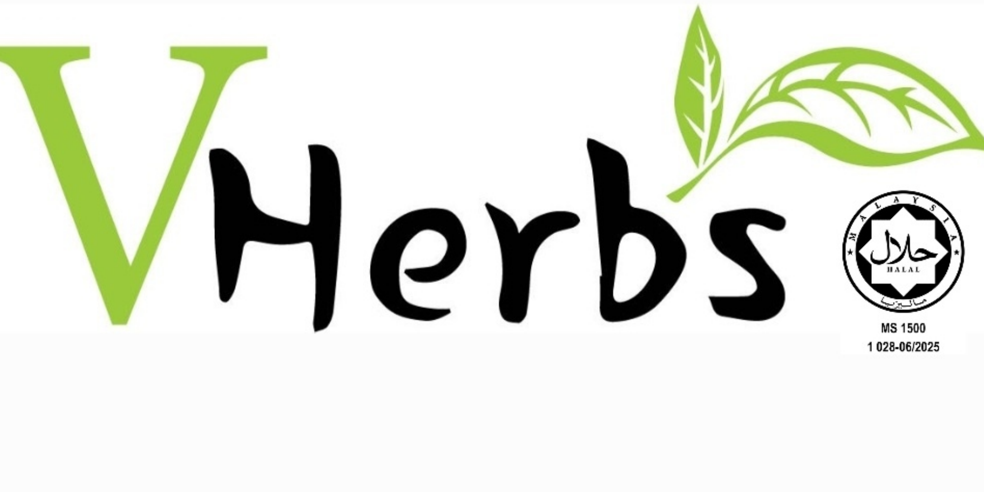 VHerbs with Malaysia Halal seal